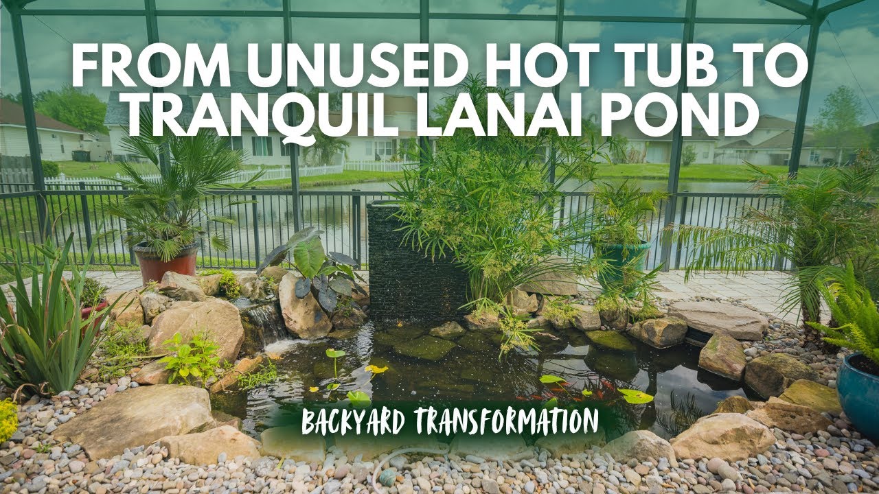 From Hot Tub to Tranquility: Lanai Pond Transformation in Jacksonville, FL