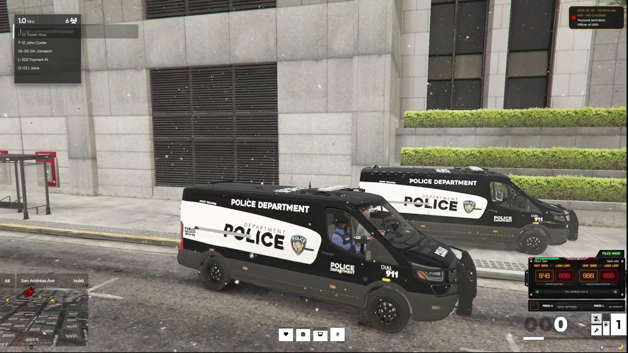 POWER RP 5.0   L/102 Officer Taymerk McFullton #FIVEM #GTA #TRENDING #SERIOUSRP #TEEGRIZZLEY #GTA6