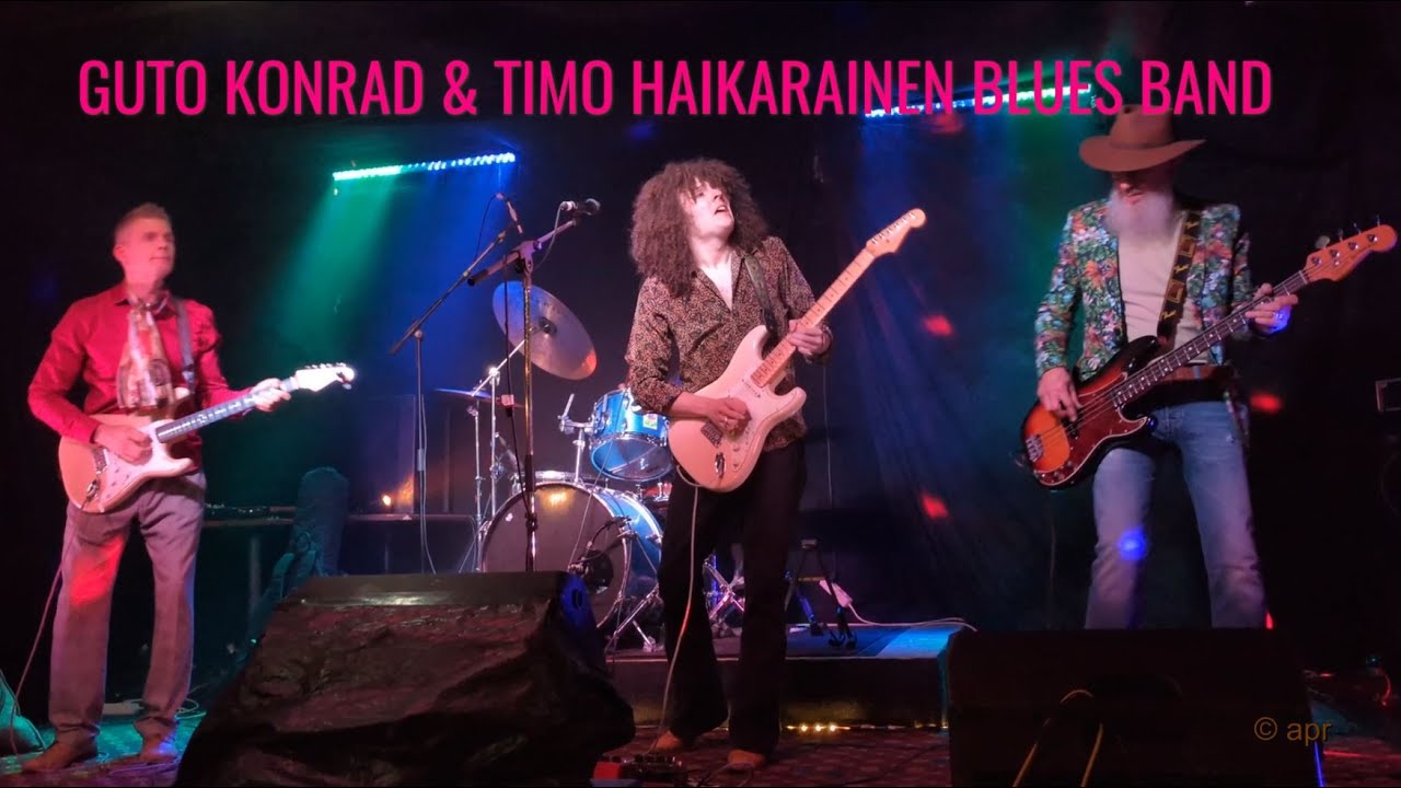 Guto Konrad & Timo Haikarainen Blues Band - Rock Me Baby @ Maanalainen