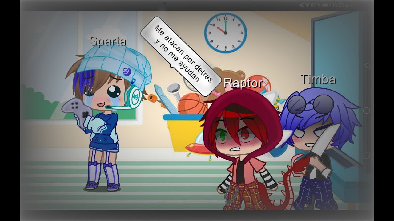 Cuando Sparta juega online//meme