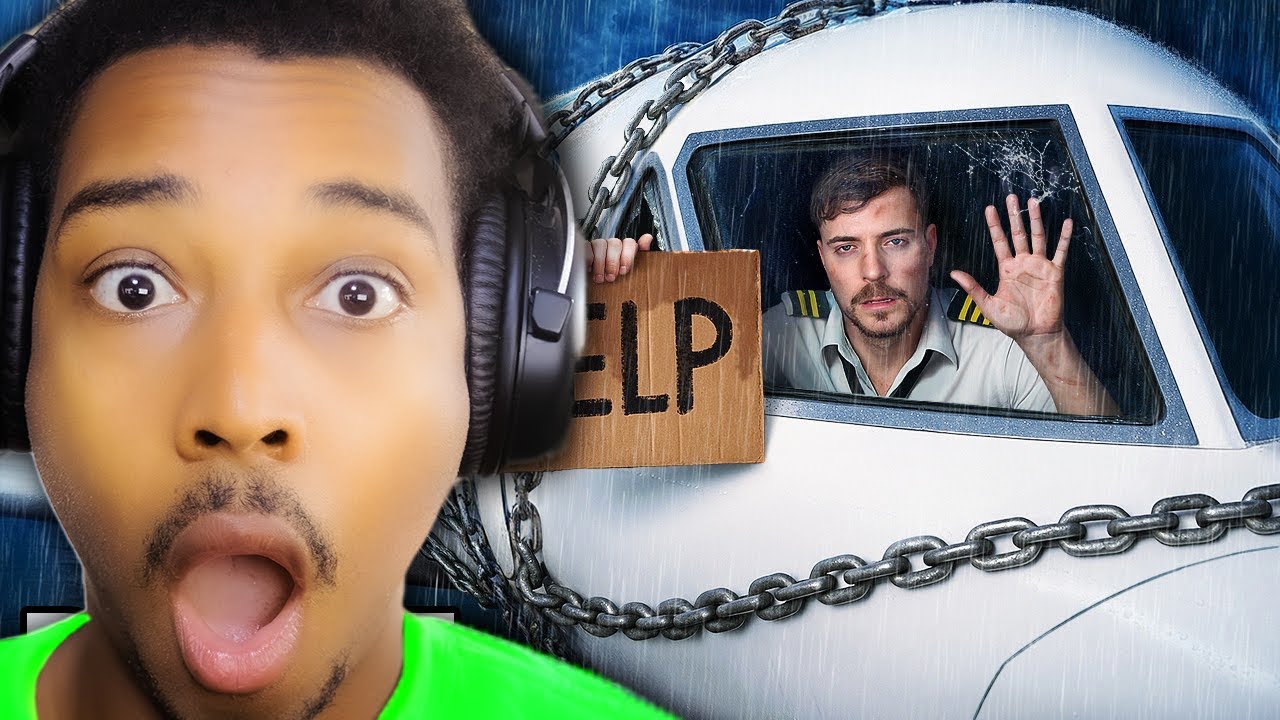 Mr. Beast is EVIL! Survive 100 Days Trapped In A Private Jet, Keep It