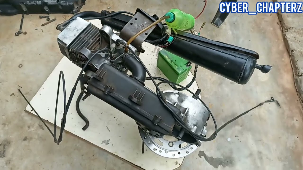 restoration of scooty ES part -4.