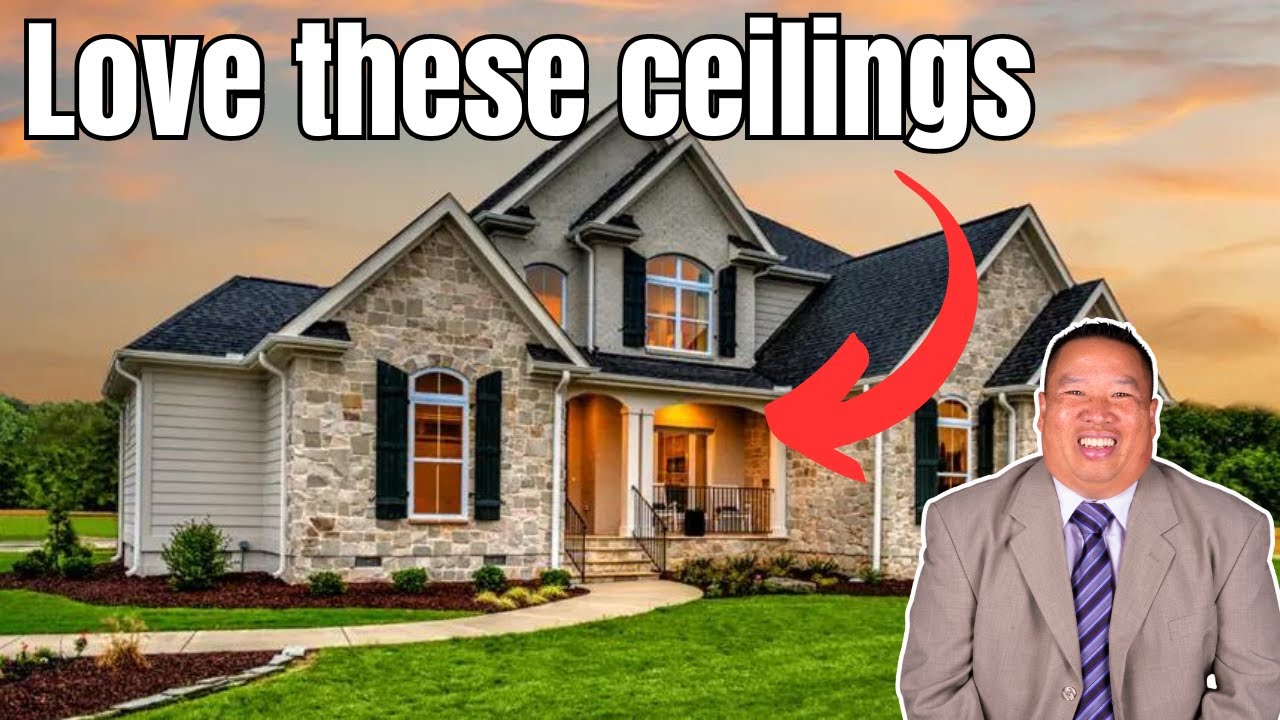 Tour of a the Olivia CAROLINA MODEL Schumacher home| 3bds 2.5 baths 2,786 square feet.