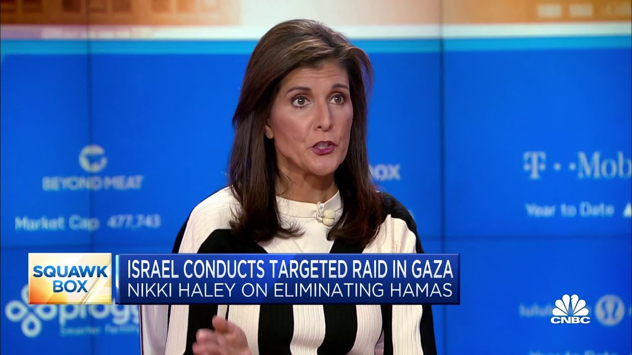 Fmr. UN Amb. Nikki Haley on call for Israel/Ukraine aid: We can and should do both