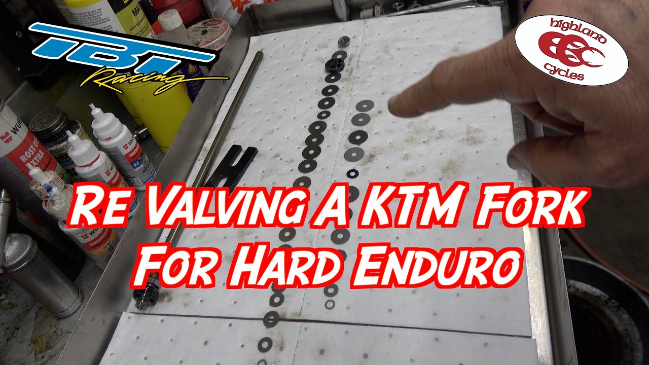 KTM Fork Re Valve | TBT Racing | Hawaii Hard Enduro | @AdamDoesDirtbikes | Highland Cycles