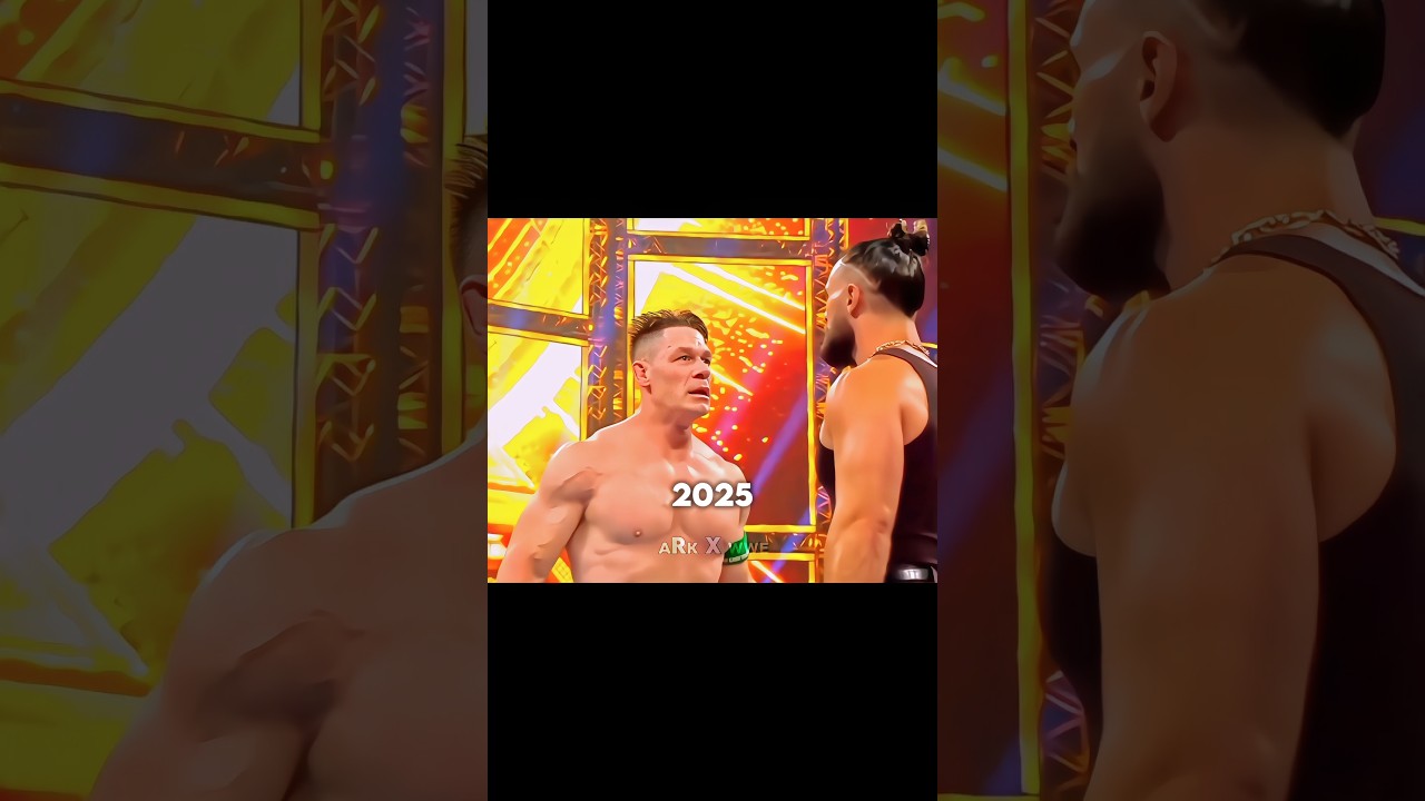 John Cena and Seth Rollins 🔥 Then vs Now ☠️