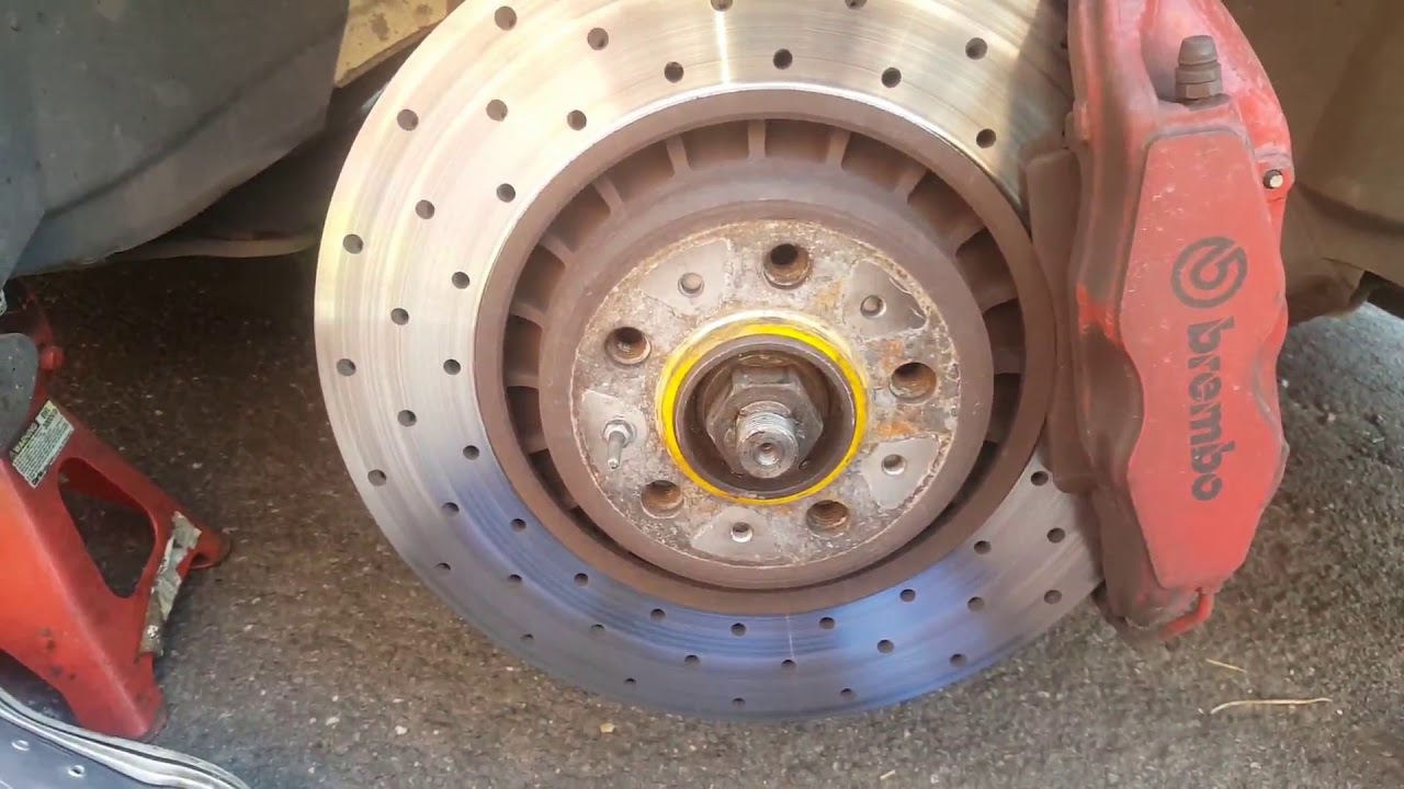 Volvo 850  big  brake conversion
