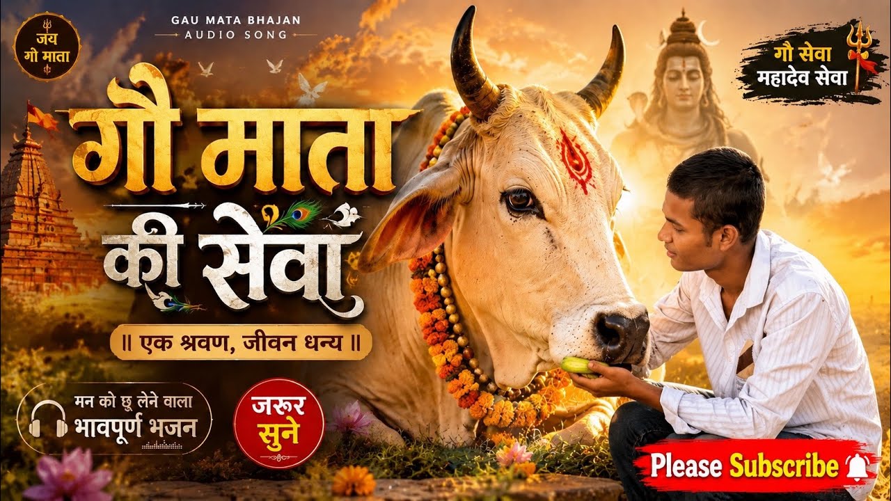 गौ माता की सेवा 🙏 | Heart Touching Gau Mata Bhajan | Emotional Audio Song 2026 | गौ सेवा महादेव सेवा