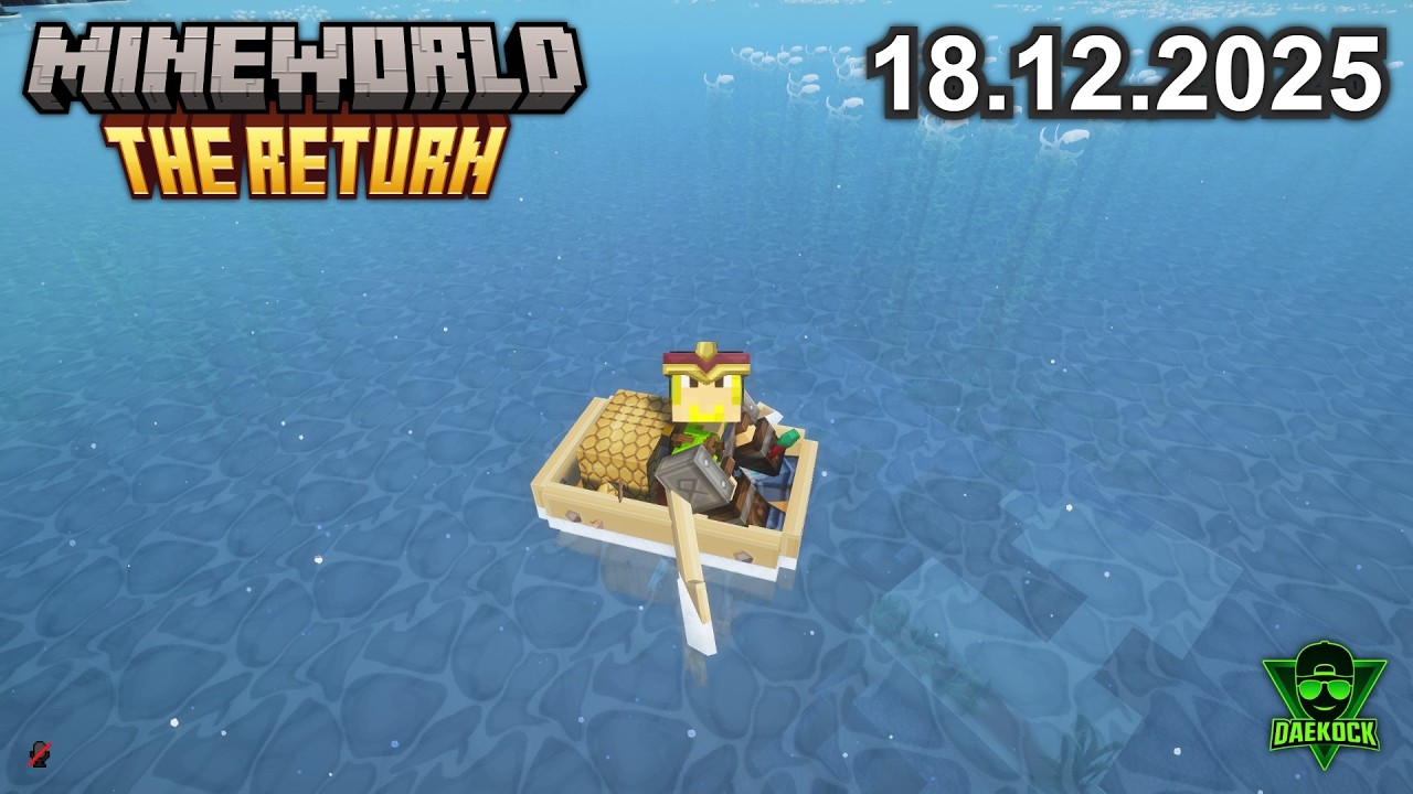 Mineworld: The Return [DE] ⚙️ Redstone-Strip-Mine & Bambusfarm-Maxing 