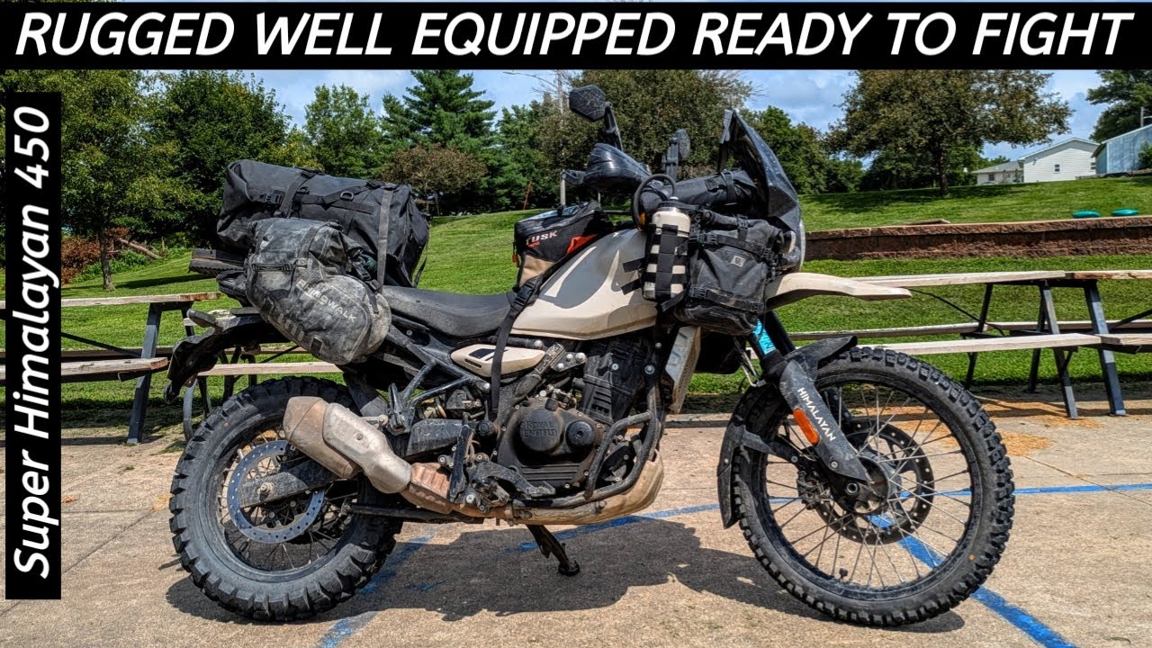 RE Himalayan 450 - Rough & Tough - Very Well Done Bike - Wahoo!