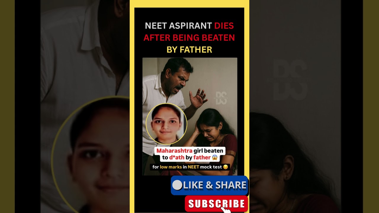 NEET ASPIRANT DIES AFTER BEING BEATEN BY FATHER | MAHARASHTRA PRINCIPAL ARRESTED