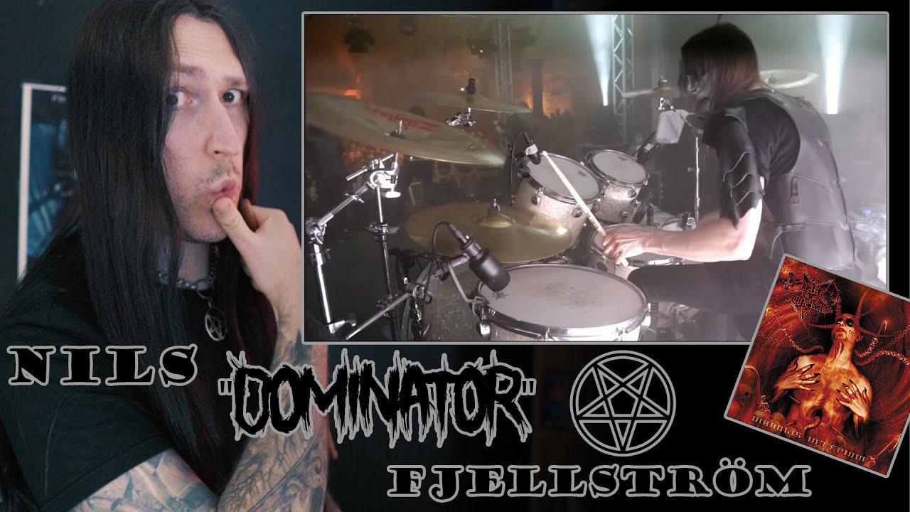 Реакция блэк-металического барабанщика: | DOMINATOR | Dark Funeral — Hail Murder