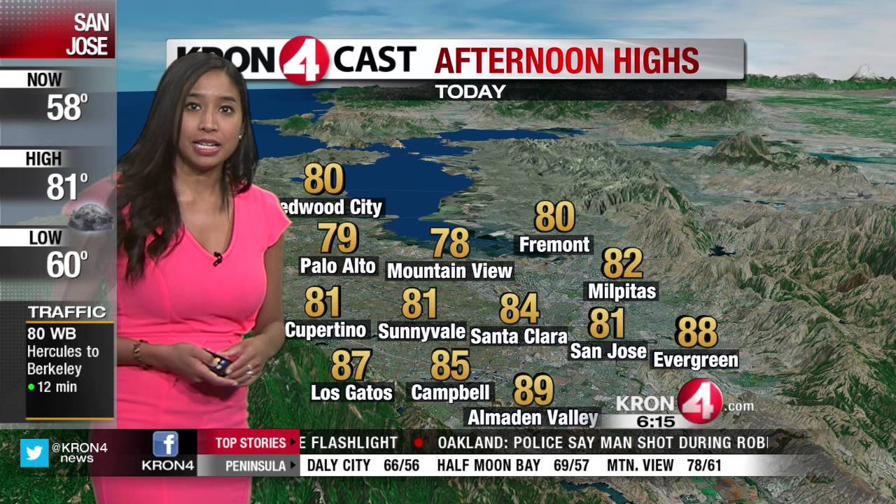 Friday August 15 Morning Weather Forecast