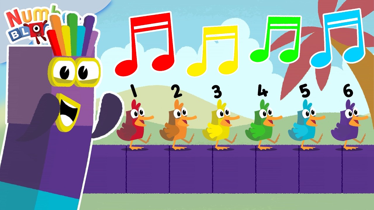 تعلم العد | @مكعبات الأرقام | أناشيد Numberblocks للأطفال | تعلم العد للأطفال | كرتون الأرقام