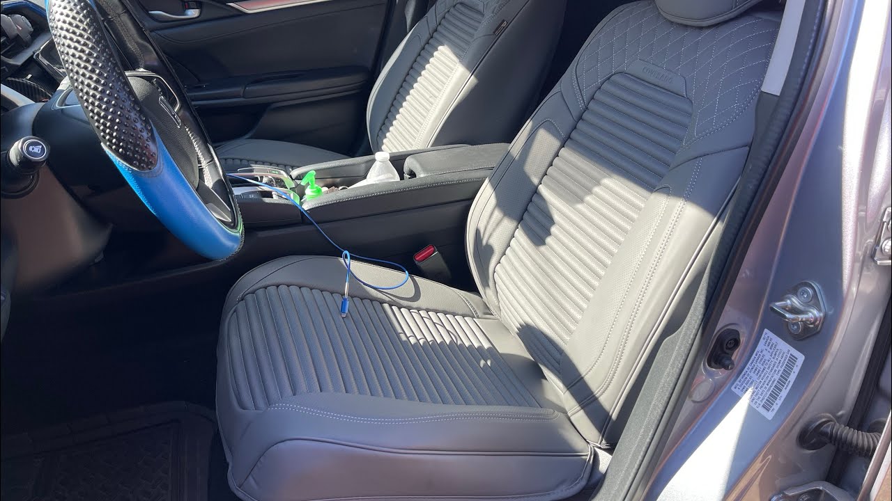 Car seat covers , (review & installation) from @coverado