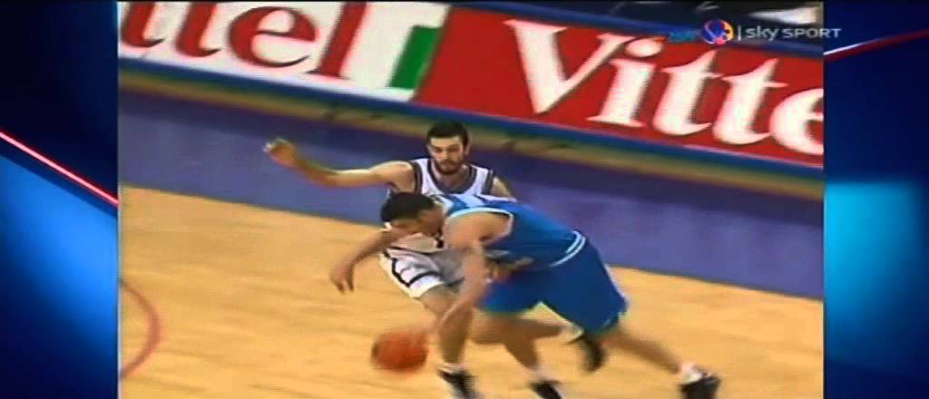1999 Eurobasket Italy vs Yugoslavia Semifinal (Telepiù/Sky)