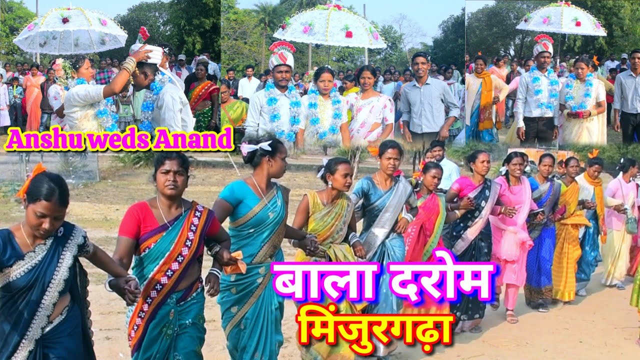 बाला दरोम नगेरा सुसुन मिंजुरगढ़ा//Nagada chain dance minjurgadha @NKvideocreator 