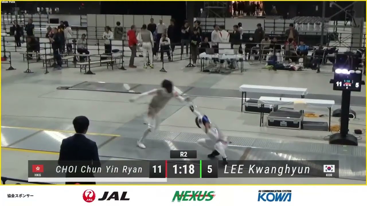 Tokoname World Cup 2023 SMF - L16 - Ryan Choi HKG v Lee Kwanghyun KOR