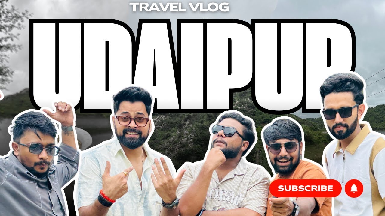 Road Trip to Udaipur with Friends, Fun & Travel | Vijay Gurjar Vlog | Amdavadiman