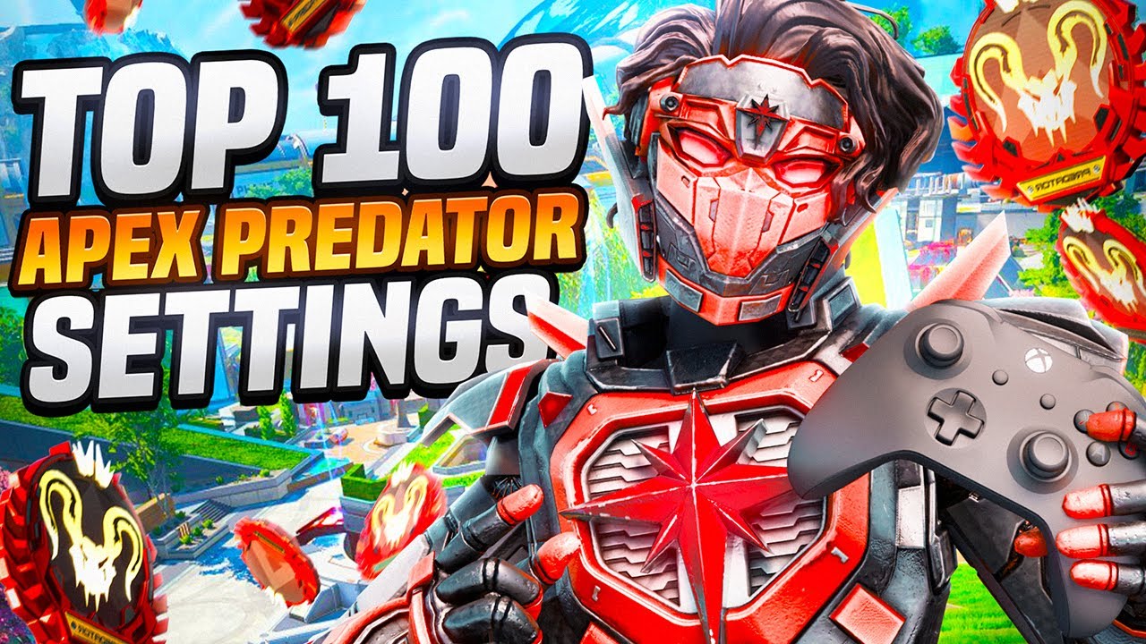 Топ-100 настроек контроллера для ранга APEX PREDATOR (Apex Legends)
