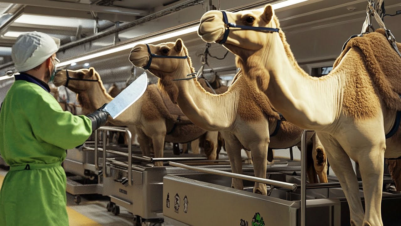 Современный завод по переработке верблюжьего мяса 🐪🐪 Капитан Дискавери