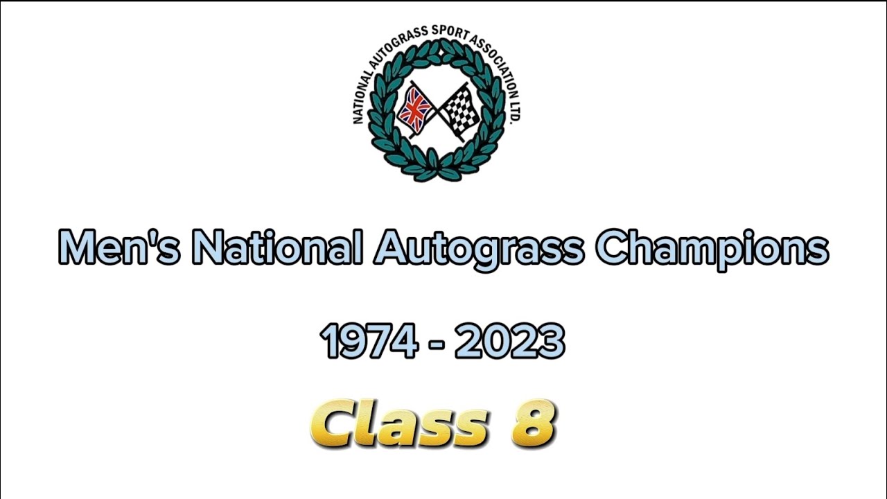 Men's National Autograss Champions 1974-2023 - Class 8