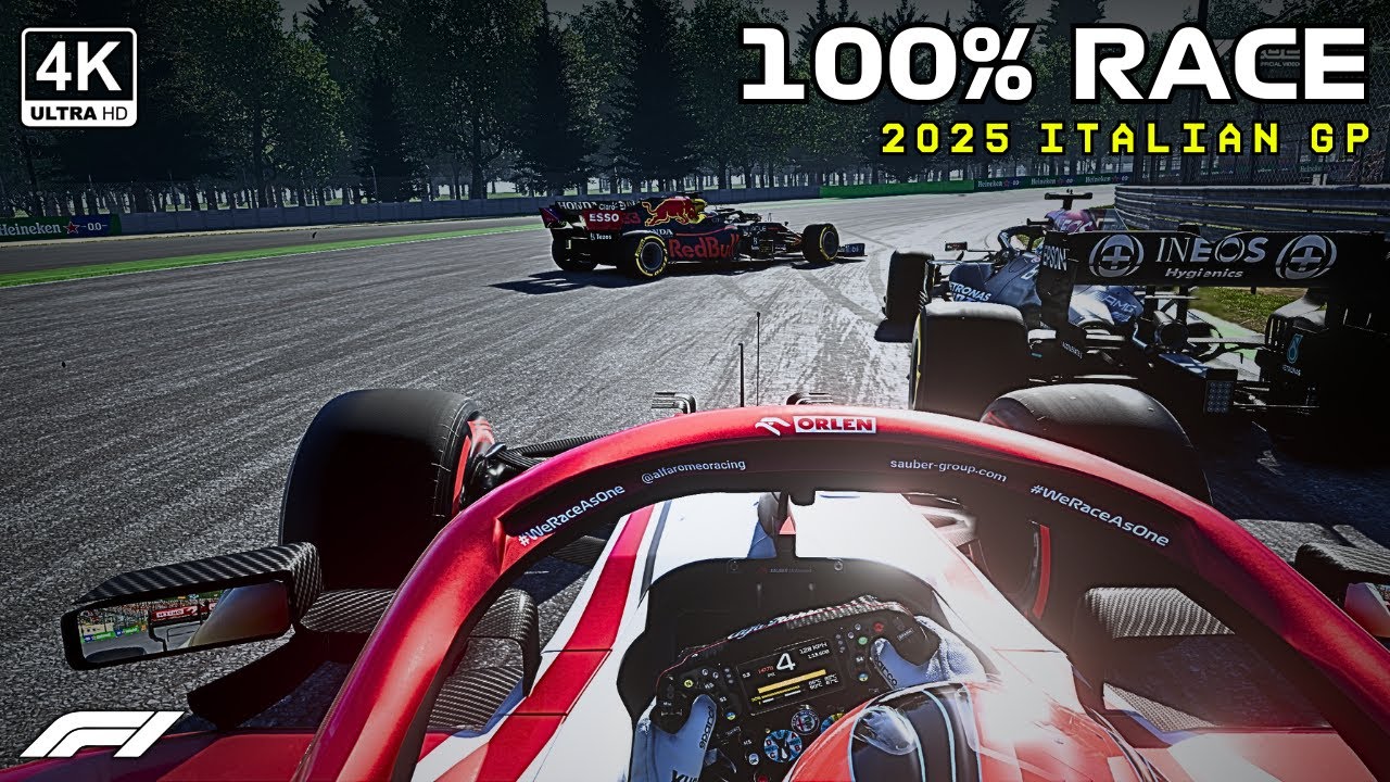 Robert Kubica's Last Race in F1 | 100% Race 2021 Italian GP | Realistic Gameplay