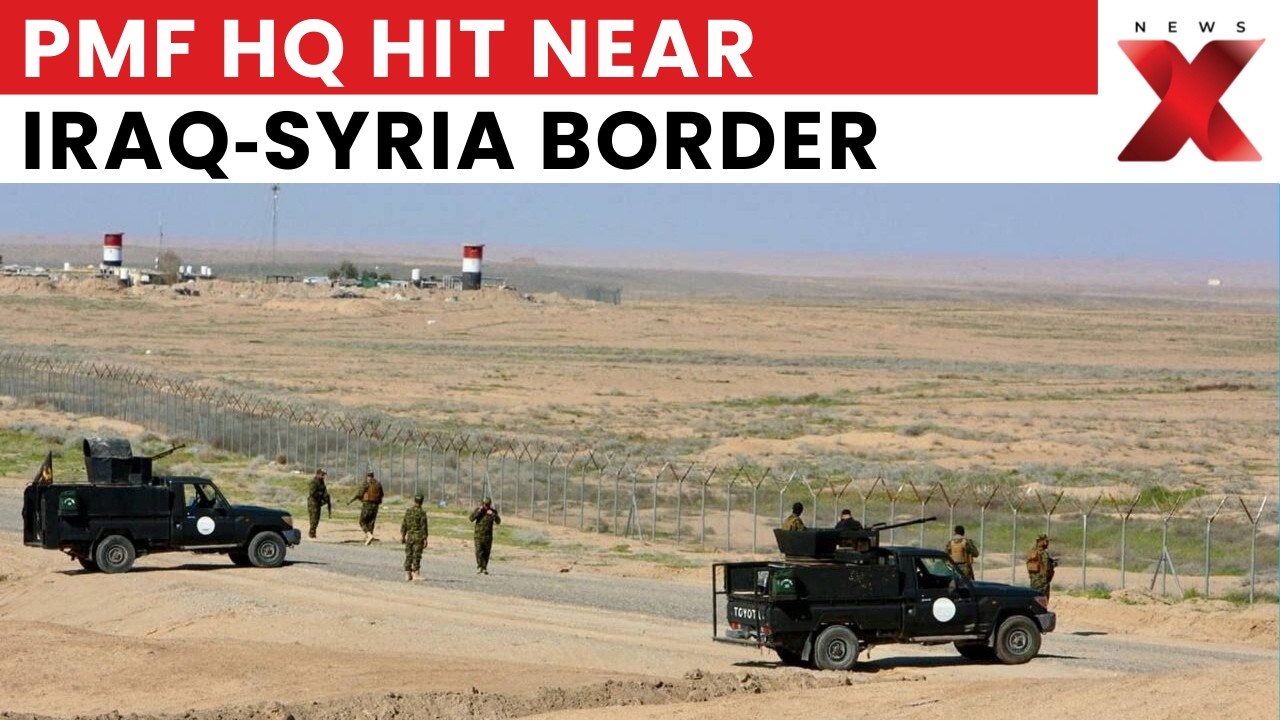 Israel–US War With Iran: PMF Headquarters Struck in Al‑Qaim on Iraq–Syria Border | NewsX
