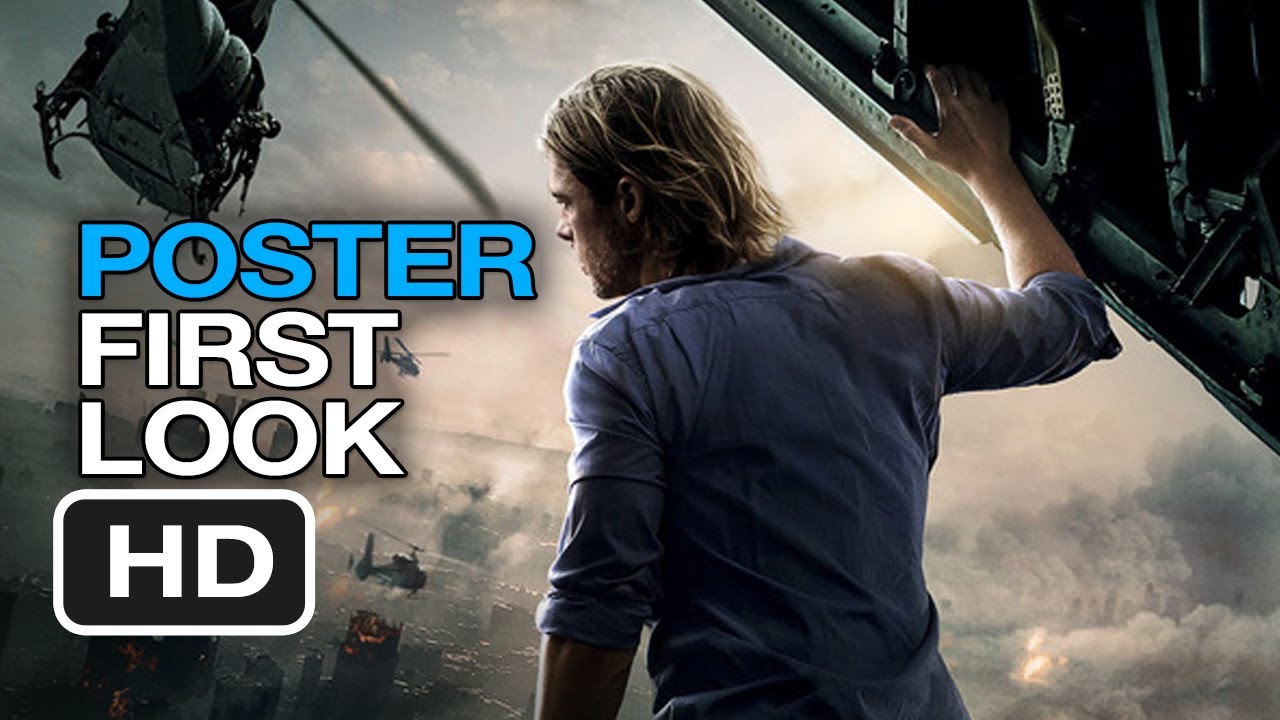 World War Z - Poster First Look (2013) Brad Pitt Movie HD