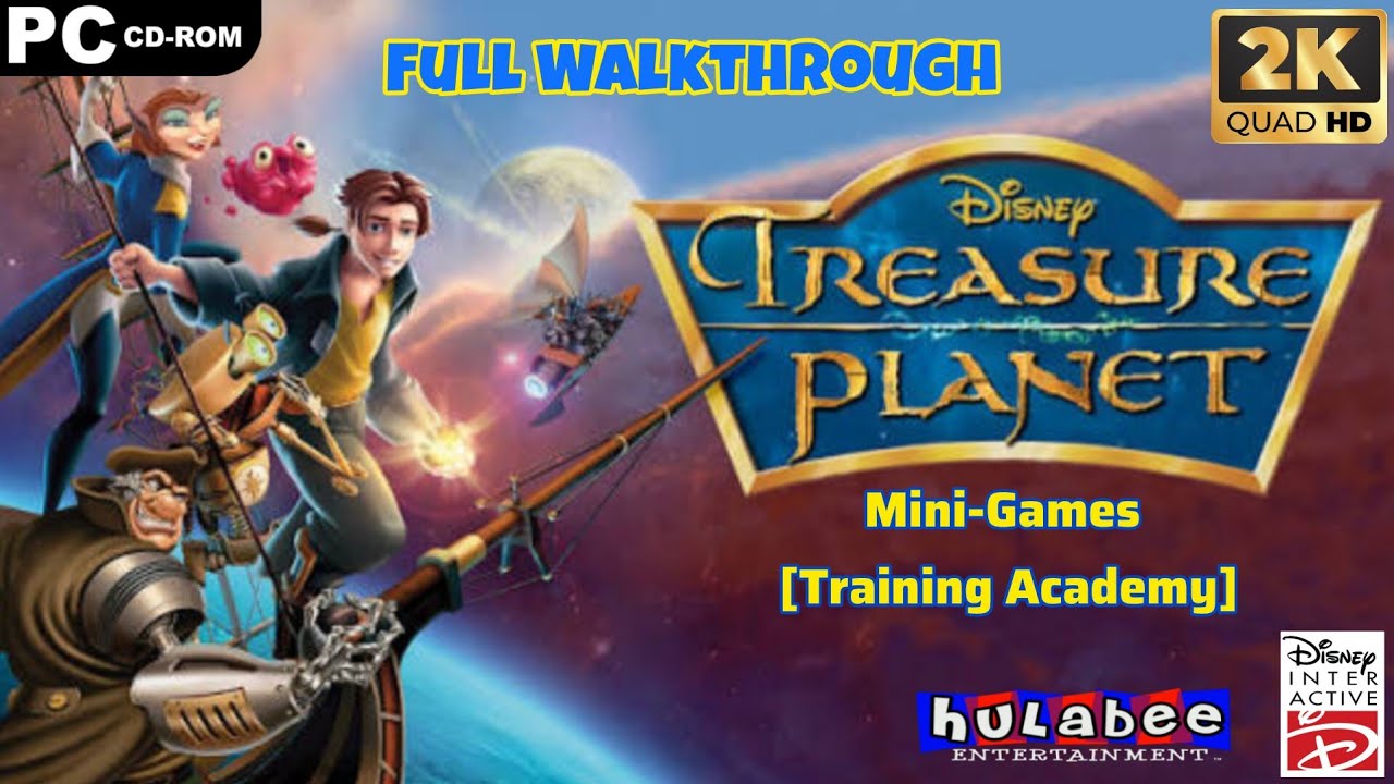 Disney's Treasure Planet: Mini-Games/Training Academy (2002) Геймплей для ПК — 2K60fps