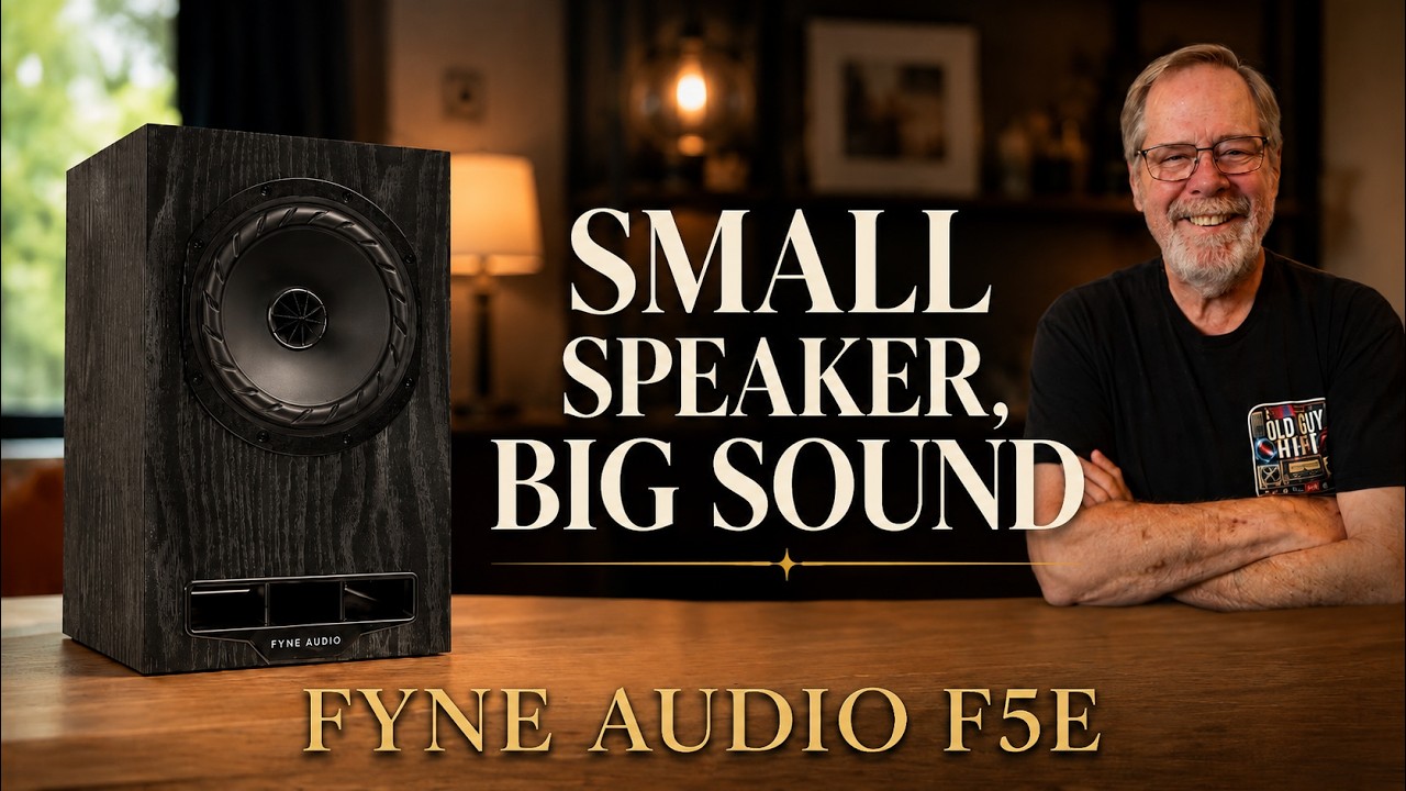 This Tiny Speaker Sounds Far Bigger Than It Should! Fyne Audio F5E: Small Speaker, Grown-Up Sound.