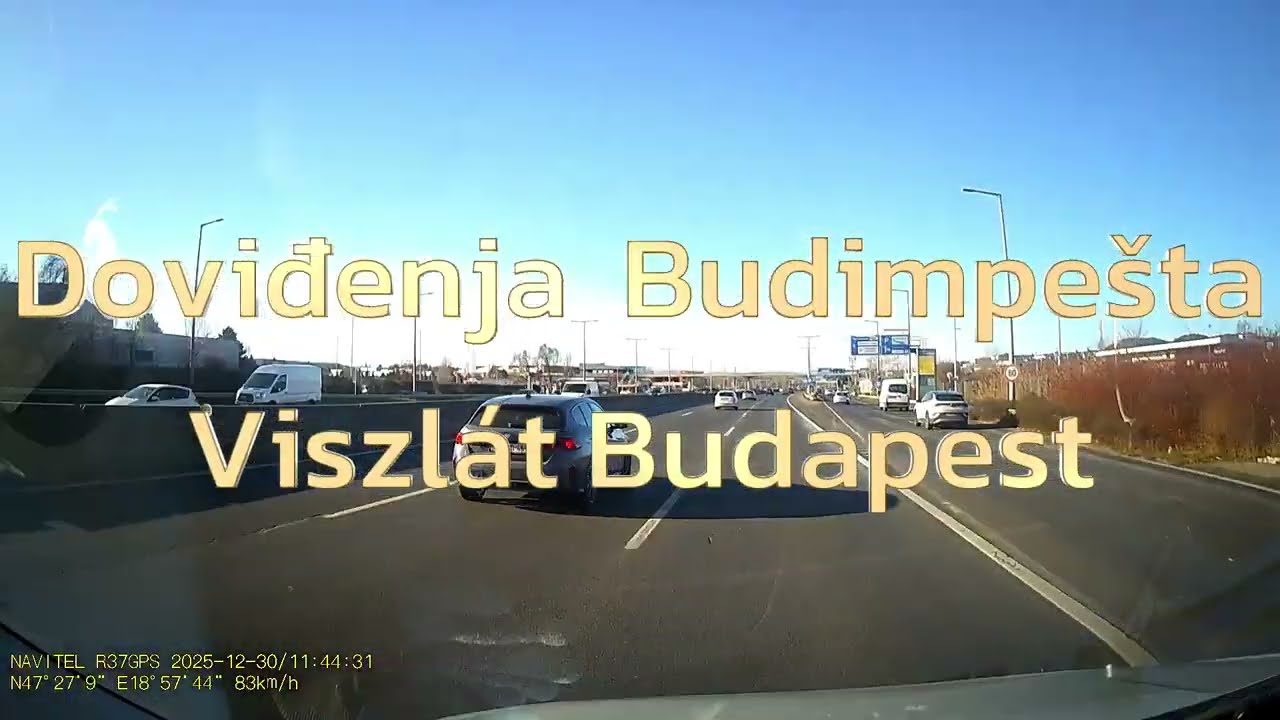 Autokamera - Autom po Budimpešti 3
