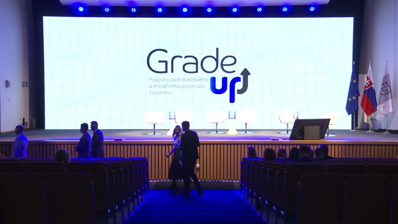 Konferencia GradeUP 2025 – záznam z panelových diskusií a prezentácii - BLOK 1