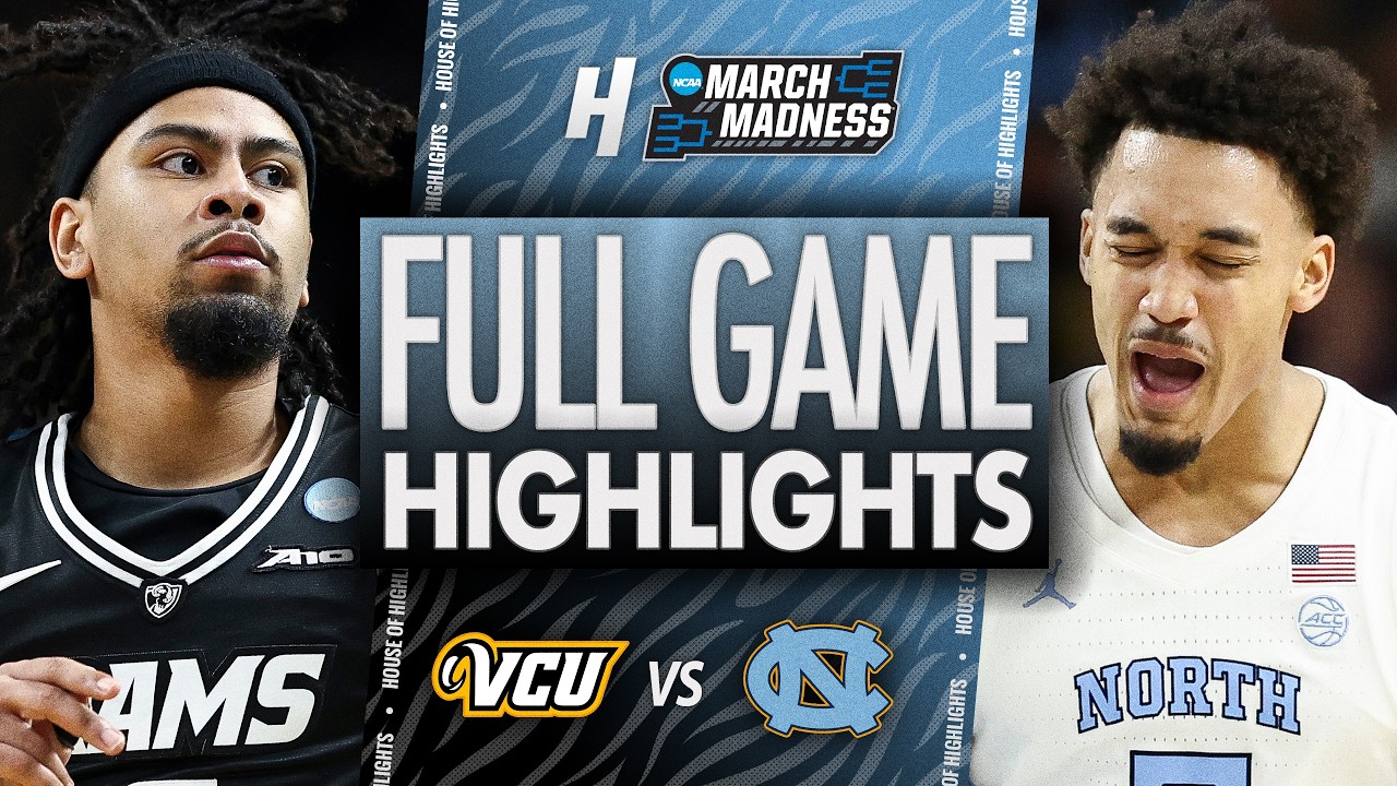 Матч VCU против Северной Каролины - ПОЛНЫЙ ОБЗОР ИГРЫ 🔥 Первый раунд | NCAA March Madness 2026