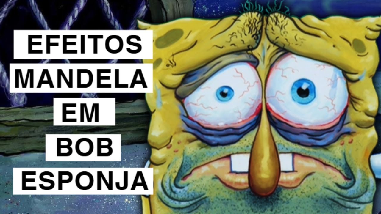 Absolutamente todos os efeitos Mandela que encontrei sobre Bob Esponja!