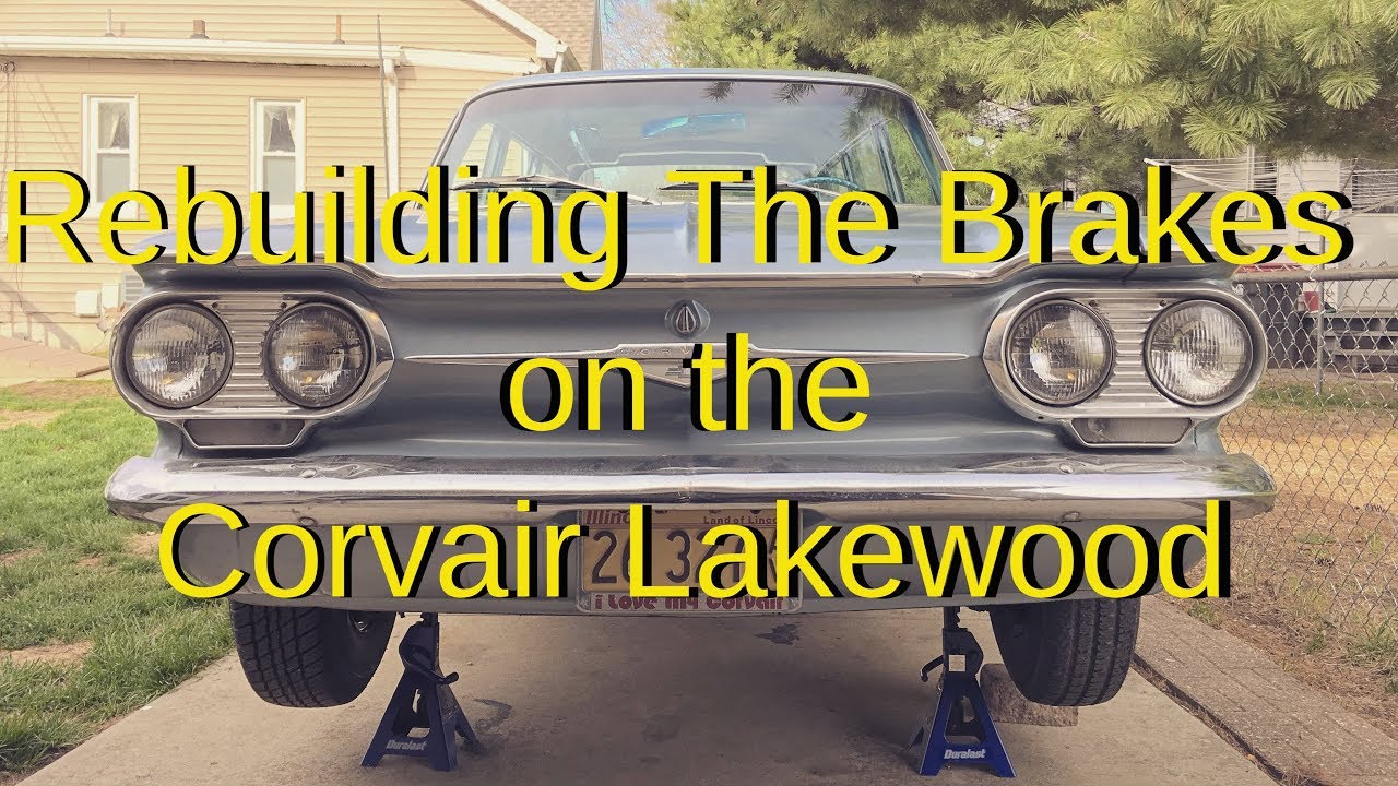 New Brakes For the Corvair Lakewood Station Wagon