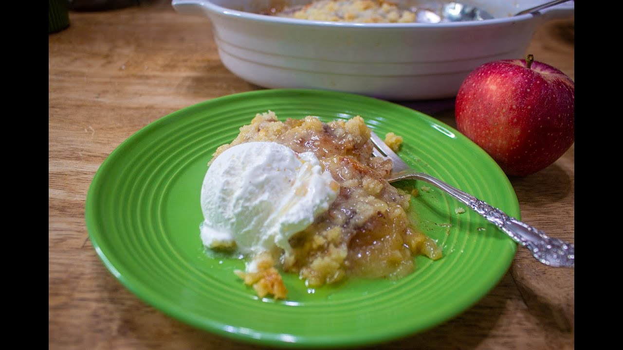 Apple Crisp (1950 recipe)