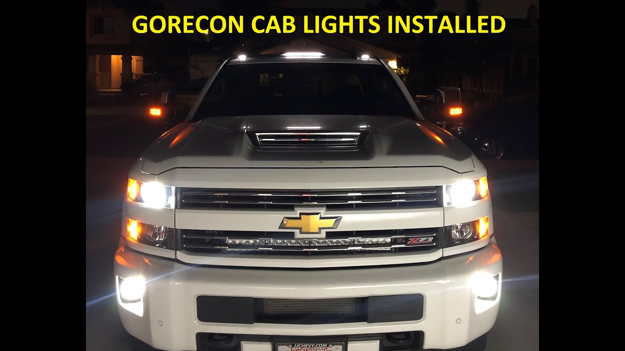 Recon Cab Lights installed!
