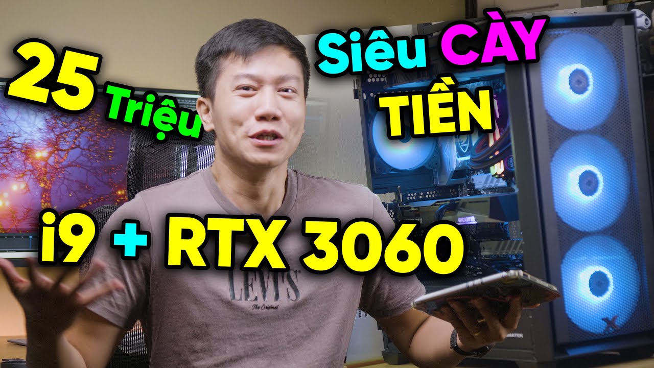 Cấu h&igrave;nh PC 25 Triệu cho anh em C&Agrave;Y JOB từ ĐỒ HOẠ 3D đến Video 4K