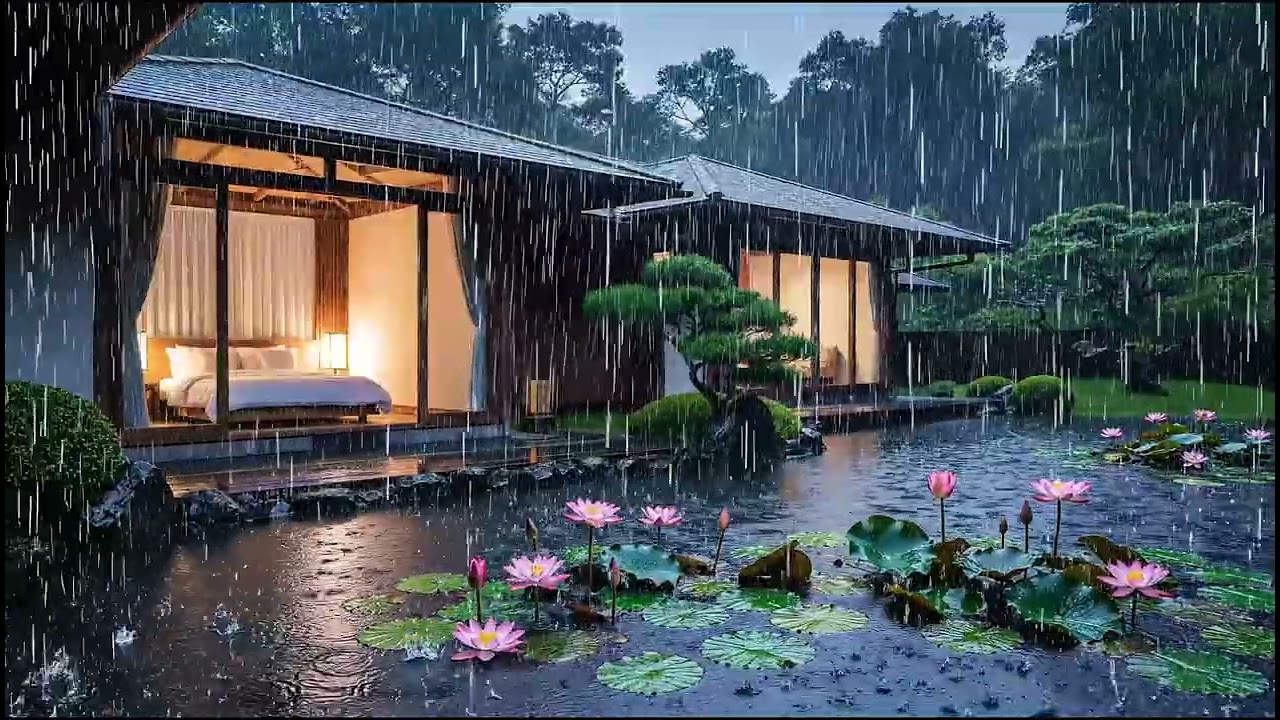 Relaxing Rain Sounds for Deep Sleep | Soft Rain to Calm Your Soul