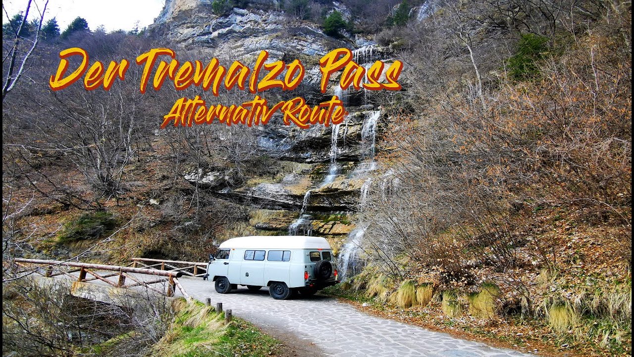 Der Tremalzo Offroad Pass; Die alternativ Route mit dem Buchanka 4x4