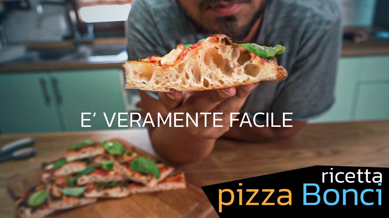 ricetta FACILE TEGLIA ALTA IDRATAZIONE DI BONCI - pizza in teglia romana