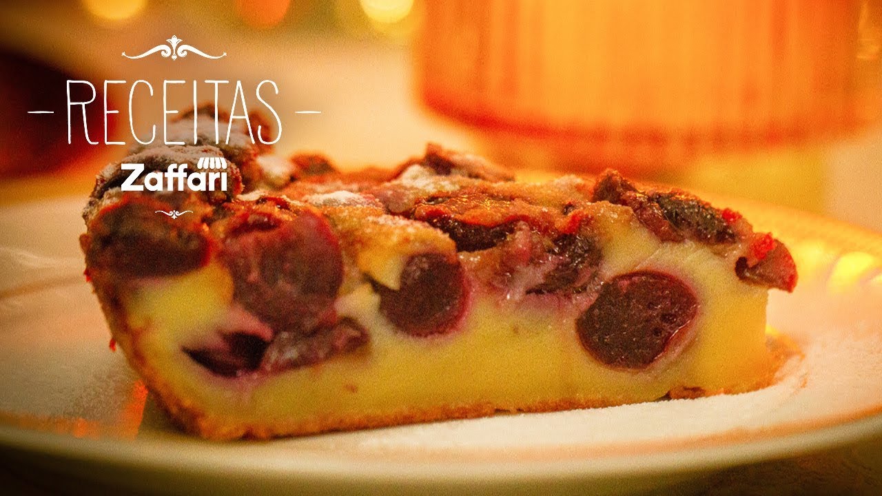 Clafoutis de cereja com pimenta - Receitas Zaffari