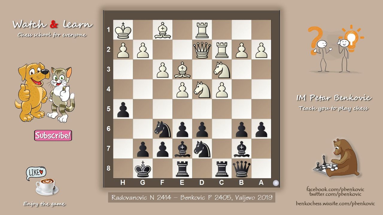 Radovanovic Nikola vs Benkovic Petar, Valjevo 2019 | The Hedgehog Defence