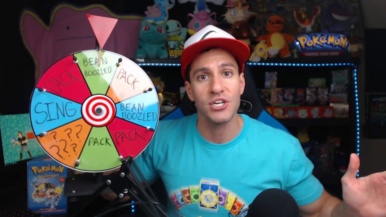 MYSTERY WHEEL OF POKEMON CARDS CHALLENGE! *I Pulled TWO SECRET RARE Cards!*