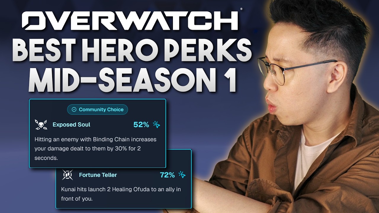 Which perks are the best in Mid-Season 1 Overwatch?