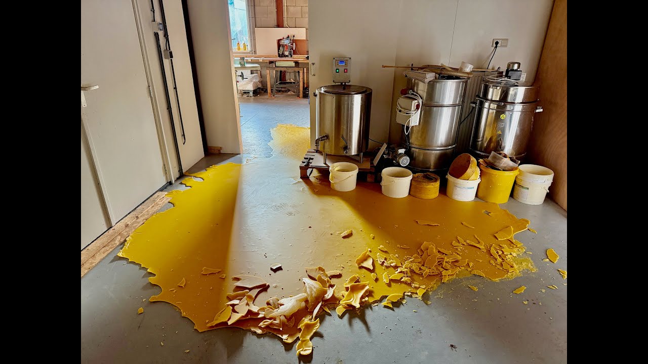 Bijenwas verwerken en reinigen