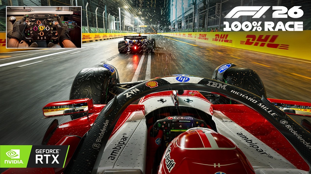 F1 26 Ultra Realistic Season - Charles Leclerc's Ferrari SF26 | 2026 Singapore GP 100% Race Gameplay
