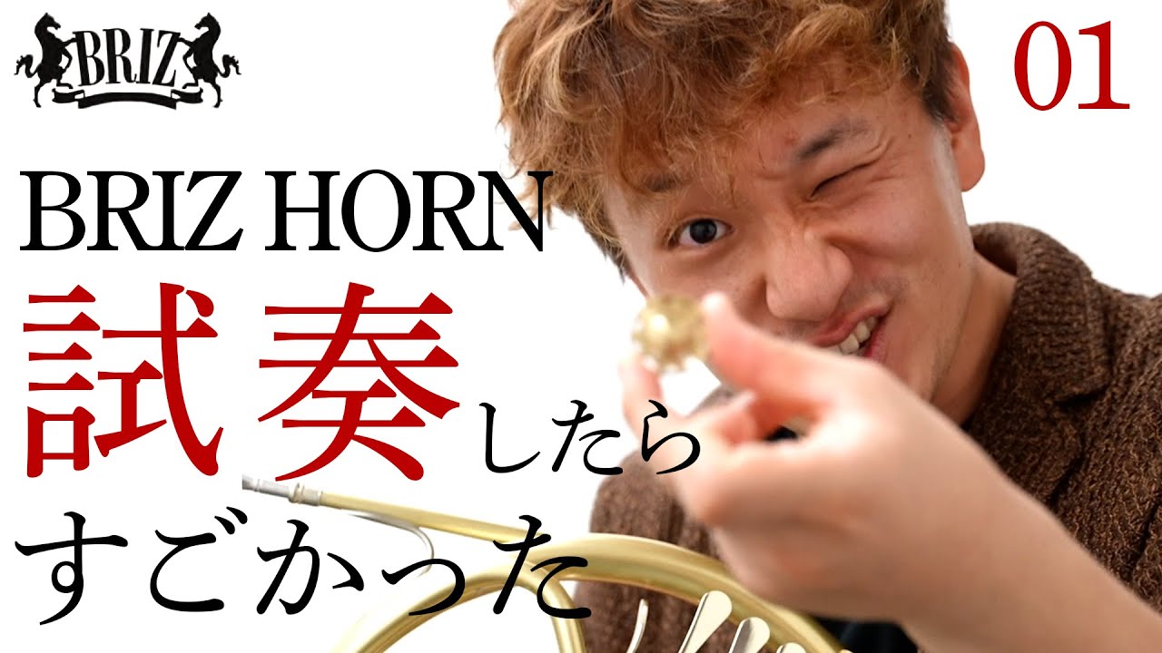 BRIZ HORNをガチ試奏させてもらったらすごいことを発見した【ドルチェ楽器東京店】試奏編01（全4回）