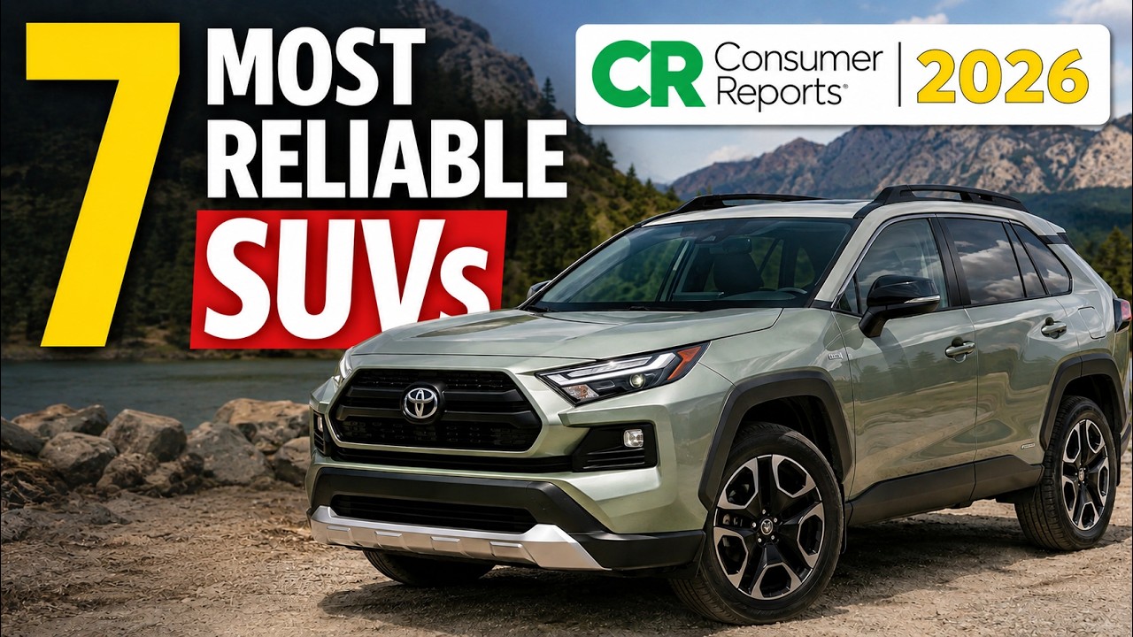 7 SUVs With Nearly Perfect Reliability Scores (According to Consumer Reports 2026)